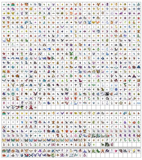 liste pokemon|list of all 721 pokemon.